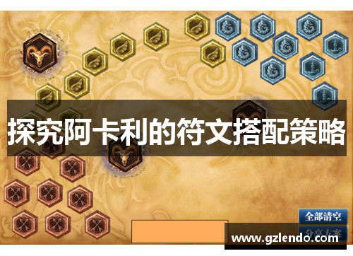 探究阿卡利的符文搭配策略